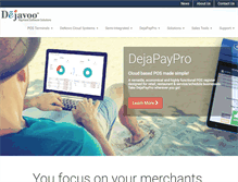 Tablet Screenshot of dejavoosystems.com